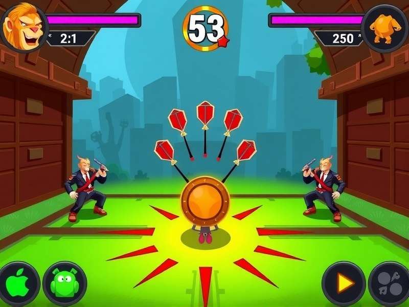 Lion Dart Dominator Gameplay